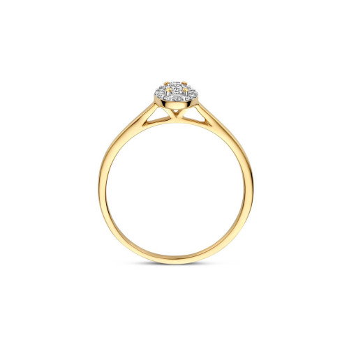 Luxoia - Blush Lab Diamonds Ring 14k Gelbgold - LG1021Y