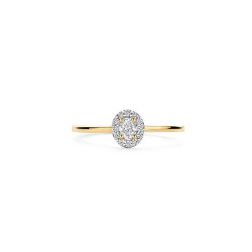 Luxoia - Blush Lab Diamonds Ring 14k Gelbgold - LG1021Y