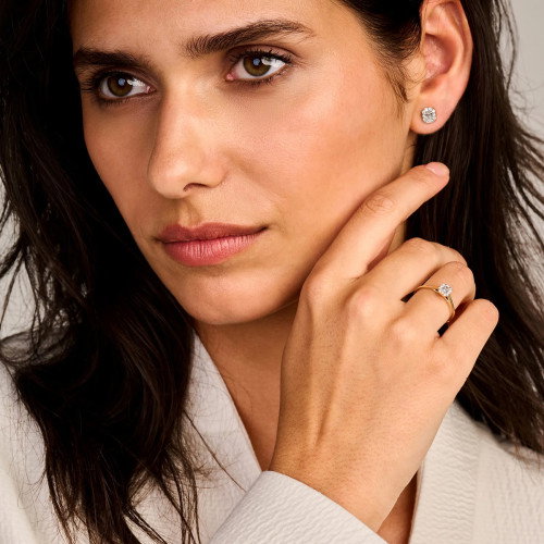 Luxoia - Blush Lab Diamonds Ring 14k Gelbgold - LG1022Y