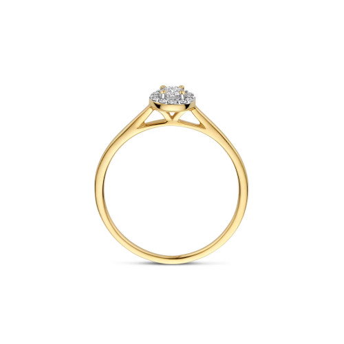 Luxoia - Blush Lab Diamonds Ring 14k Gelbgold - LG1023Y