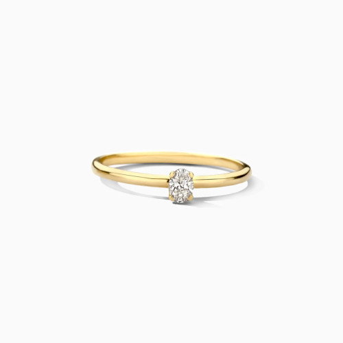 Luxoia - Blush Lab Diamonds Ring 14k Gelbgold - LG1028Y