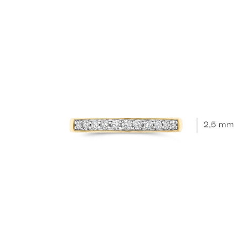 Luxoia - Blush Lab Diamonds Ring 14k Gelbgold - LG1034Y