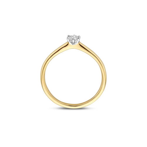Luxoia - Blush Lab Diamonds Ring 14k Gelbgold - LG1036B