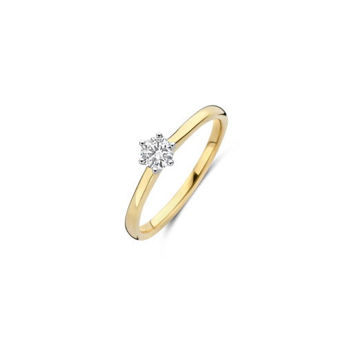 Luxoia - Blush Lab Diamonds Ring 14k Gelbgold - LG1037B