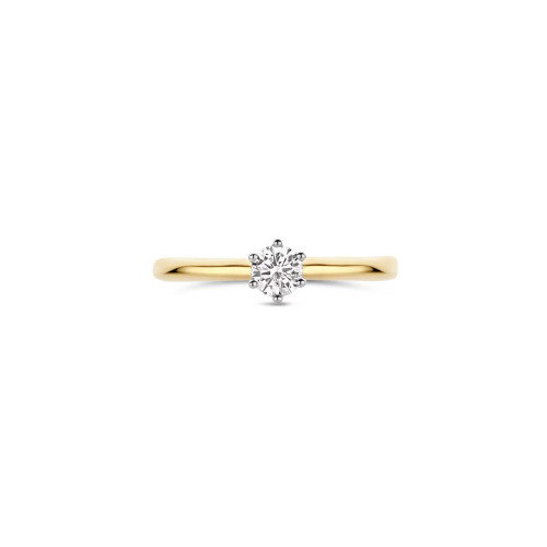 Luxoia - Blush Lab Diamonds Ring 14k Gelbgold - LG1037B