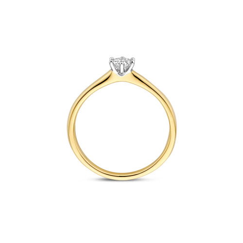 Luxoia - Blush Lab Diamonds Ring 14k Gelbgold - LG1037B