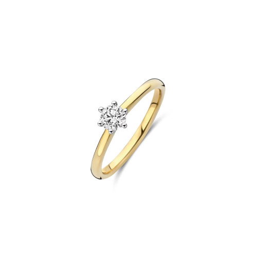 Luxoia - Blush Lab Diamonds Ring 14k Gelbgold - LG1038B