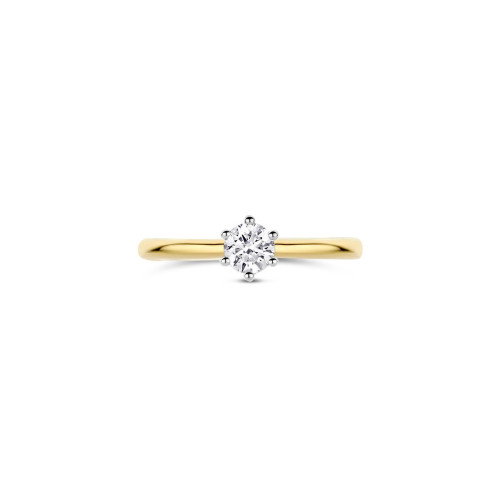 Luxoia - Blush Lab Diamonds Ring 14k Gelbgold - LG1038B