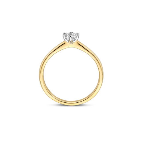 Luxoia - Blush Lab Diamonds Ring 14k Gelbgold - LG1038B