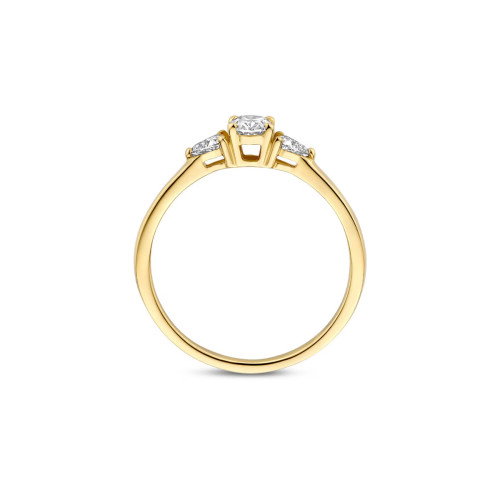Luxoia - Blush Lab Diamonds Ring 14k Gelbgold - LG1039Y