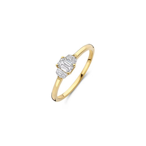 Luxoia - Blush Lab Diamonds Ring 14k Gelbgold - LG1040Y
