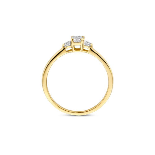 Luxoia - Blush Lab Diamonds Ring 14k Gelbgold - LG1040Y