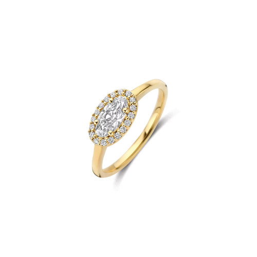 Luxoia - Blush Lab Diamonds Ring 14k Gelbgold - LG1052Y