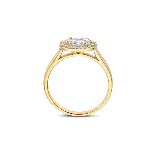 Luxoia - Blush Lab Diamonds Ring 14k Gelbgold - LG1052Y
