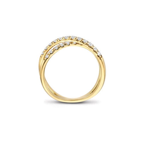Luxoia - Blush Lab Diamonds Ring 14k Gelbgold - LG1055Y