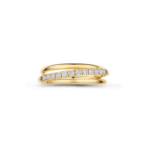 Luxoia - Blush Lab Diamonds Ring 14k Gelbgold - LG1056Y
