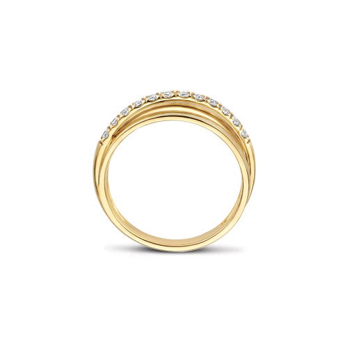 Luxoia - Blush Lab Diamonds Ring 14k Gelbgold - LG1056Y