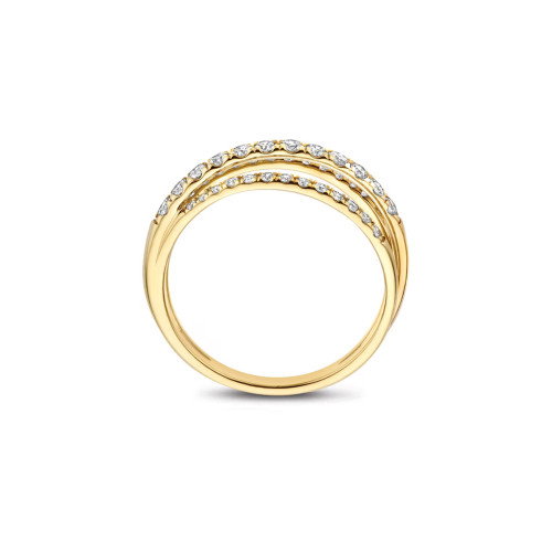 Luxoia - Blush Lab Diamonds Ring 14k Gelbgold - LG1057Y