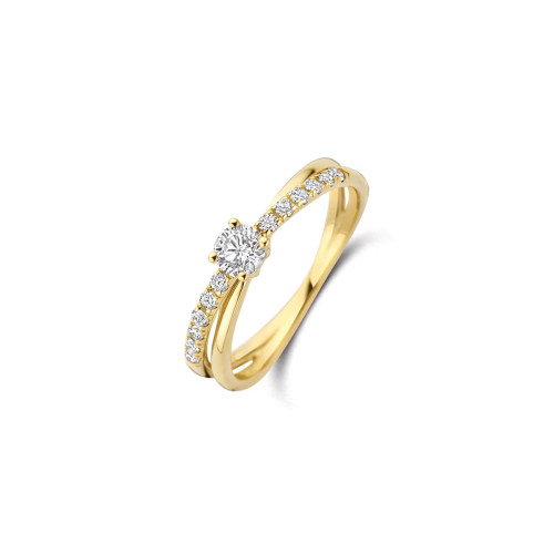 Luxoia - Blush Lab Diamonds Ring 14k Gelbgold - LG1059Y