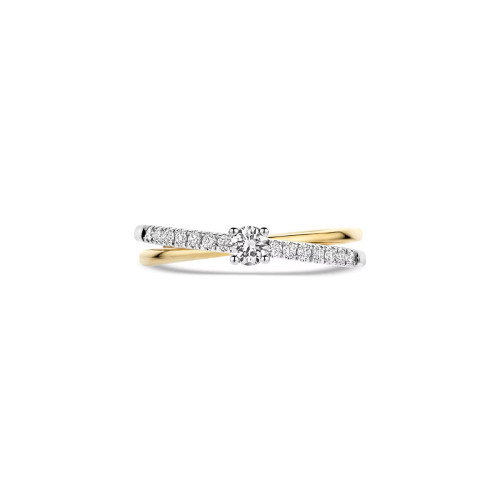 Luxoia - Blush Lab Diamonds Ring 14k Gelbgold - LG1060B