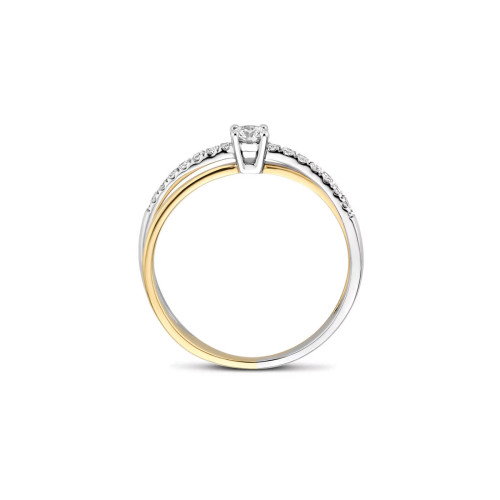 Luxoia - Blush Lab Diamonds Ring 14k Gelbgold - LG1060B
