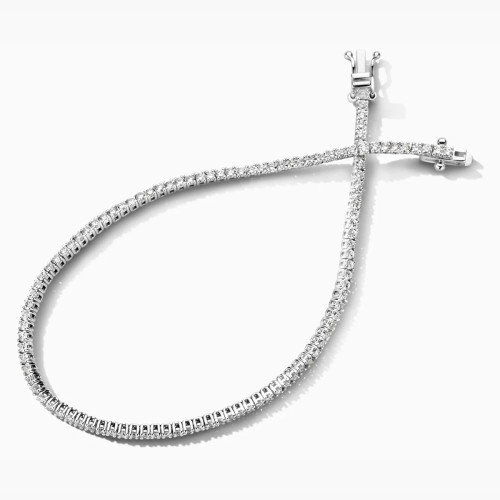 Luxoia - Blush Lab Diamonds Armband 14k Weissgold - LG2004W