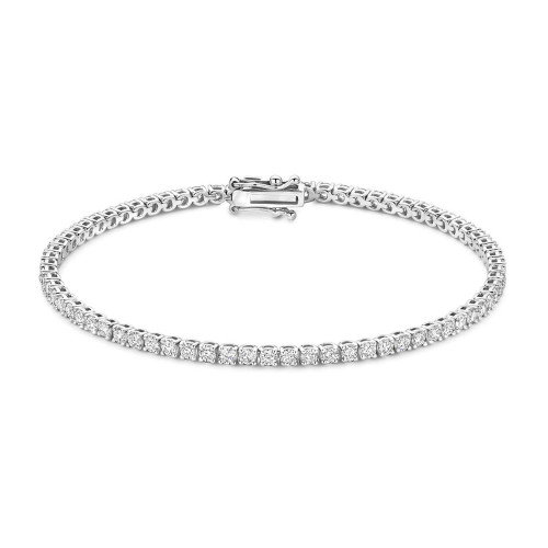 Luxoia - Blush Lab Diamonds Armband 14k Weissgold - LG2006W