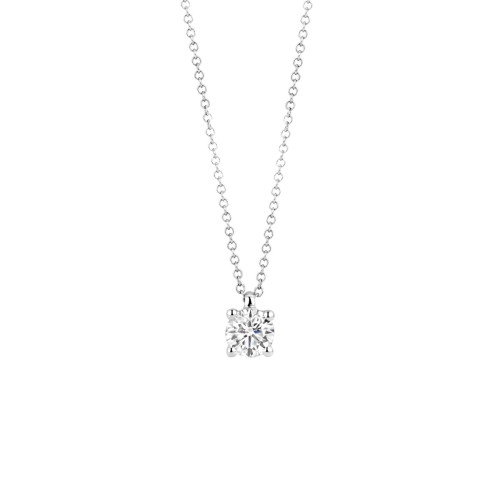 Luxoia - Blush Lab Diamonds Halskette 14k Weissgold - LG3002W