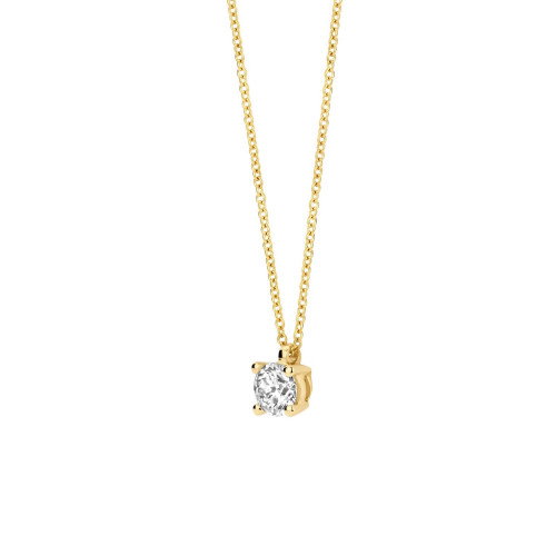 Luxoia - Blush Lab Diamonds Halskette 14k Gelbgold - LG3002Y