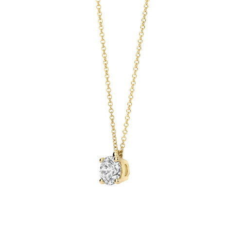 Luxoia - Blush Lab Diamonds Halskette 14k Gelbgold - LG3003Y