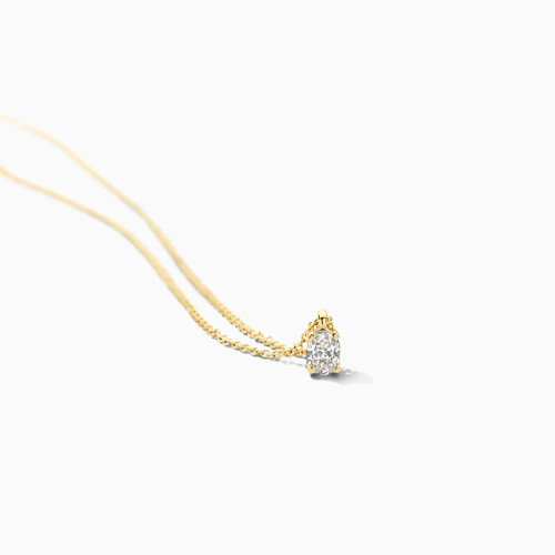 Luxoia - Blush Lab Diamonds Halskette 14k Gelbgold - LG3015Y