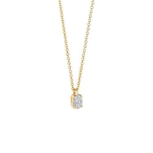 Luxoia - Blush Lab Diamonds Halskette 14k Gelbgold - LG3015Y