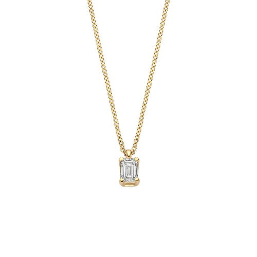 Luxoia - Blush Lab Diamonds Halskette 14k Gelbgold - LG3016Y