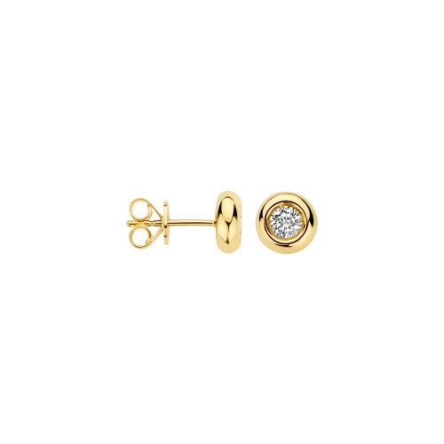 Luxoia - Blush Lab Diamonds Ohrstecker 14k Gelbgold - LG7005Y