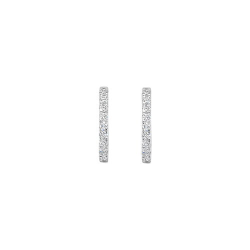 Luxoia - Blush Lab Diamonds Ohrringe 14k Weissgold - LG7008W
