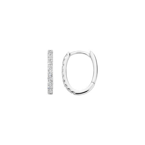 Luxoia - Blush Lab Diamonds Ohrringe 14k Weissgold - LG7008W