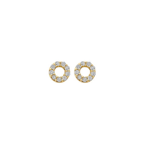 Luxoia - Blush Lab Diamonds Ohrstecker 14k Gelbgold - LG7016Y