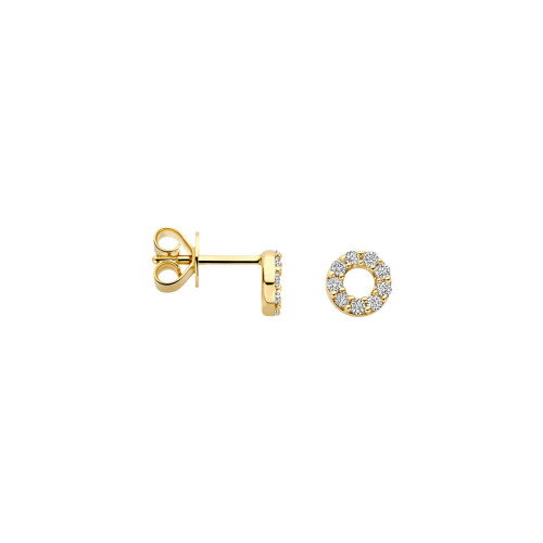 Luxoia - Blush Lab Diamonds Ohrstecker 14k Gelbgold - LG7016Y