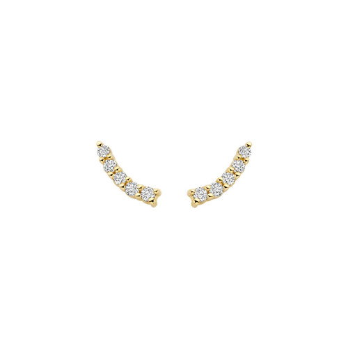 Luxoia - Blush Lab Diamonds Ohrstecker 14k Gelbgold - LG7019Y