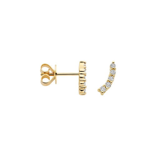 Luxoia - Blush Lab Diamonds Ohrstecker 14k Gelbgold - LG7019Y