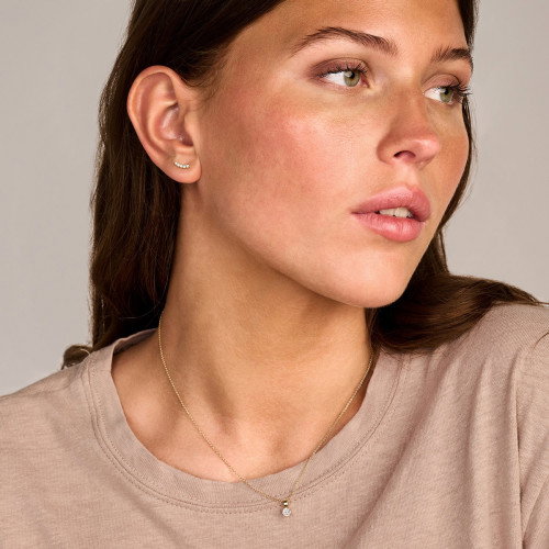 Luxoia - Blush Lab Diamonds Ohrstecker 14k Gelbgold - LG7019Y