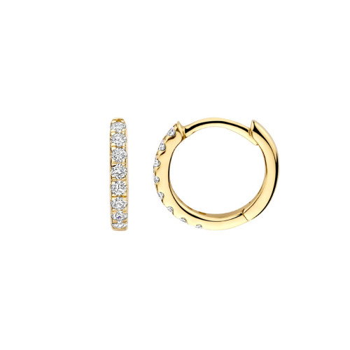 Luxoia - Blush Lab Diamonds Ohrringe 14k Gelbgold - LG7029Y