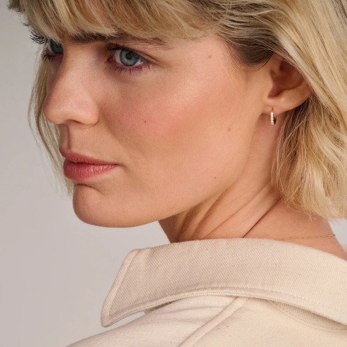 Luxoia - Blush Lab Diamonds Ohrringe 14k Gelbgold - LG7029Y