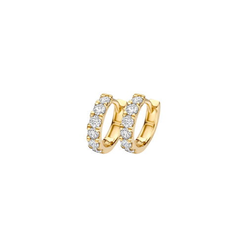 Luxoia - Blush Lab Diamonds Ohrringe 14k Gelbgold - LG7031Y