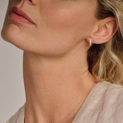 Luxoia - Blush Lab Diamonds Ohrringe 14k Gelbgold - LG7031Y