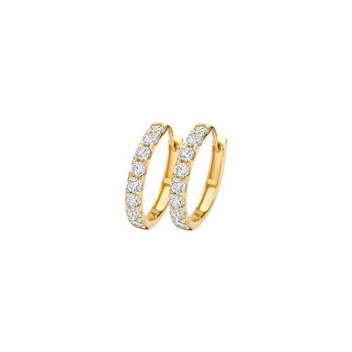 Luxoia - Blush Lab Diamonds Ohrringe 14k Gelbgold - LG7032Y