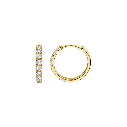 Luxoia - Blush Lab Diamonds Ohrringe 14k Gelbgold - LG7032Y