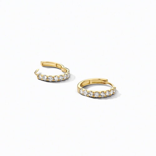 Luxoia - Blush Lab Diamonds Ohrringe 14k Gelbgold - LG7032Y