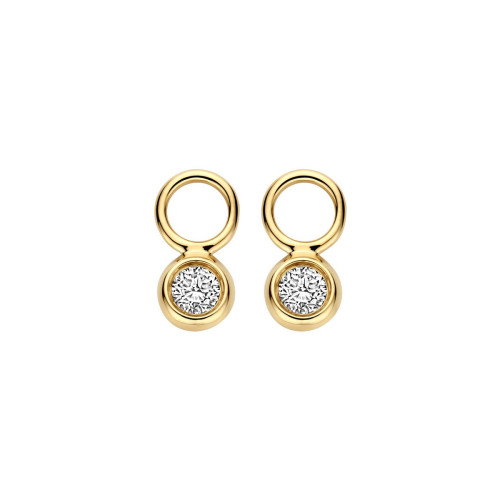 Luxoia - Blush Lab Diamonds Ohr Charms 14k Gelbgold - LG9002Y