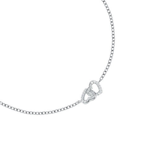 Luxoia - La Petite Story Collection Silver Heart Armband - LPS05AWV01